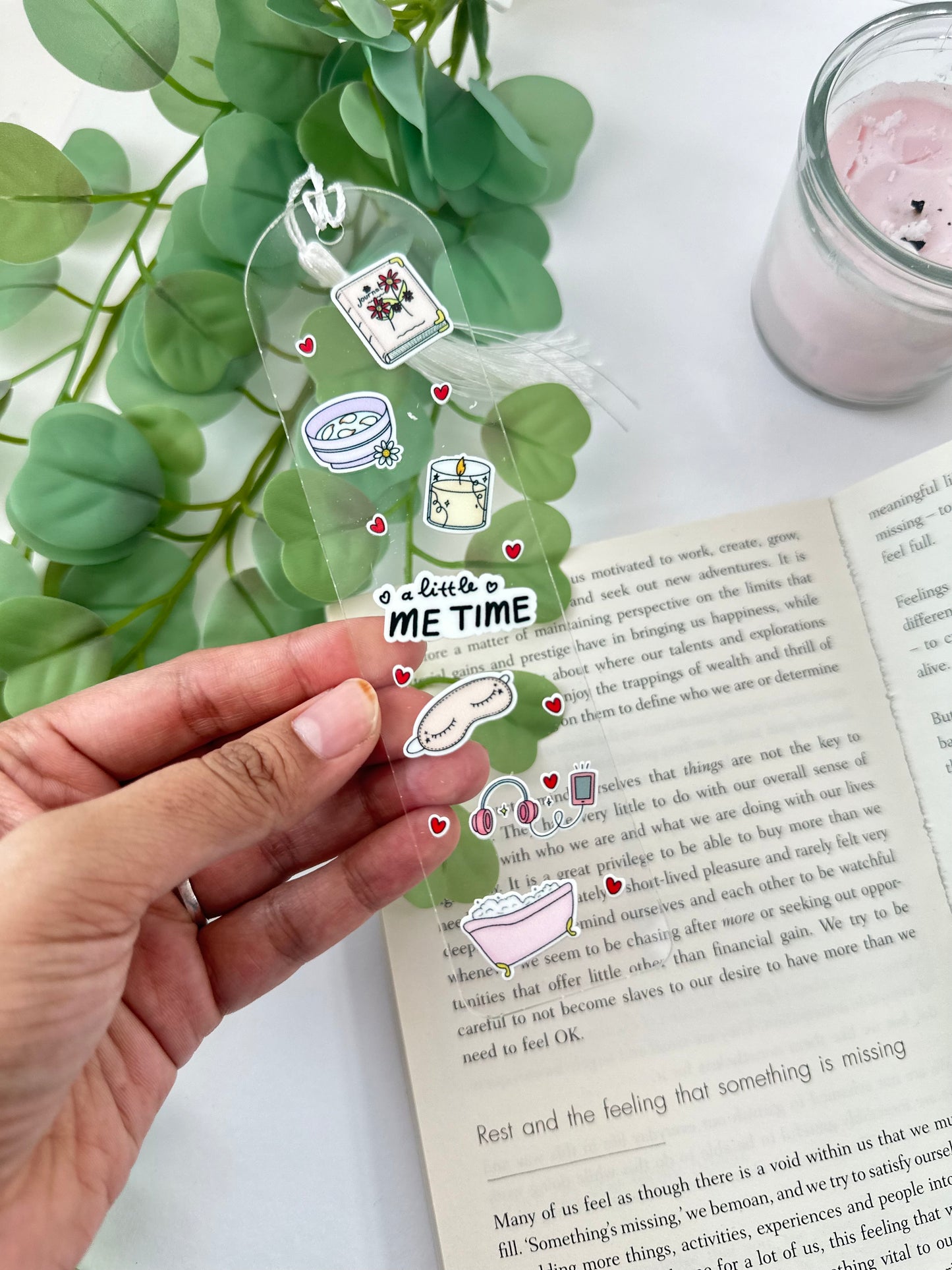 A Little Me Time - Bookmark