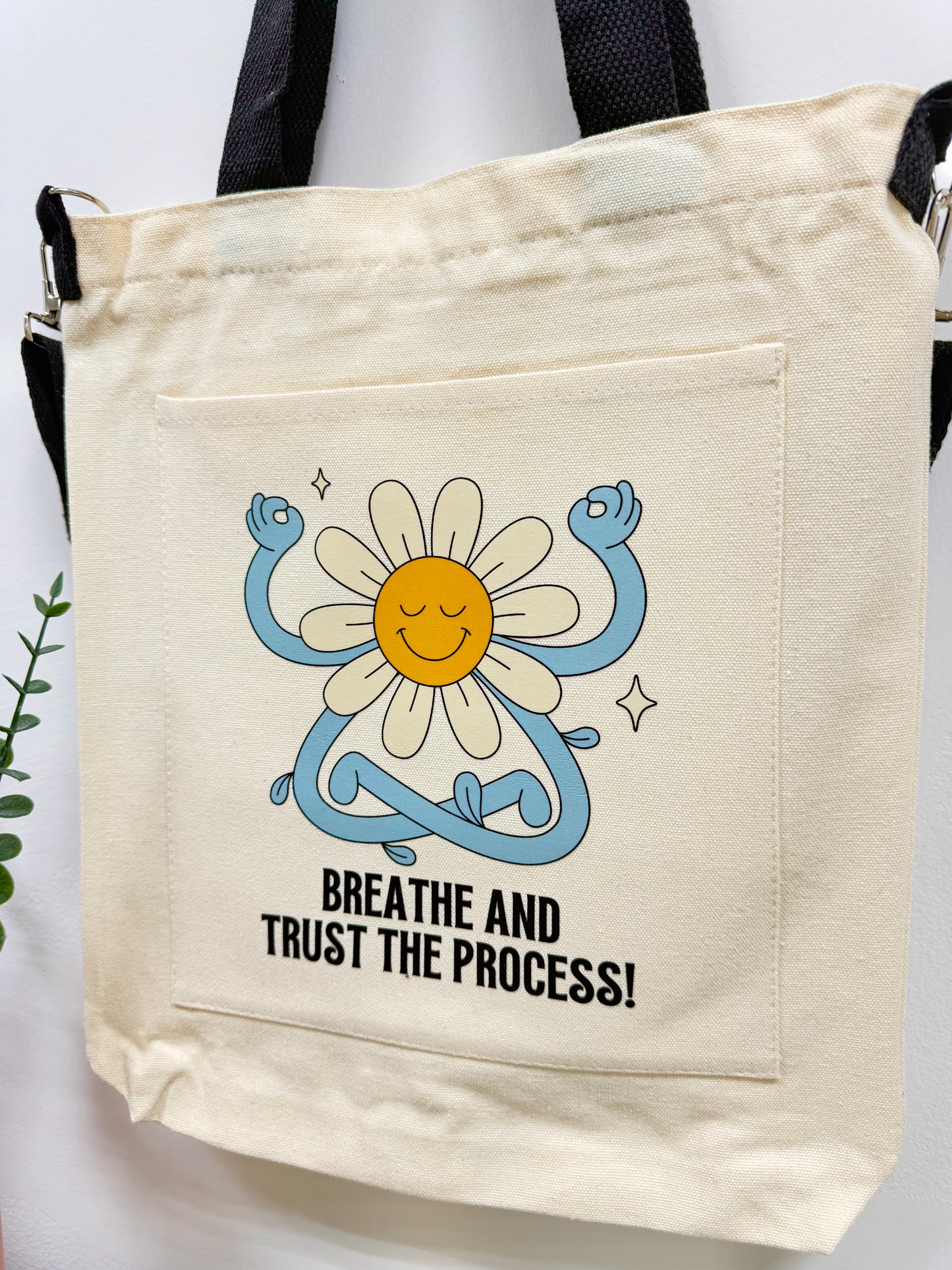 Breathe and trust the process - Sling bag