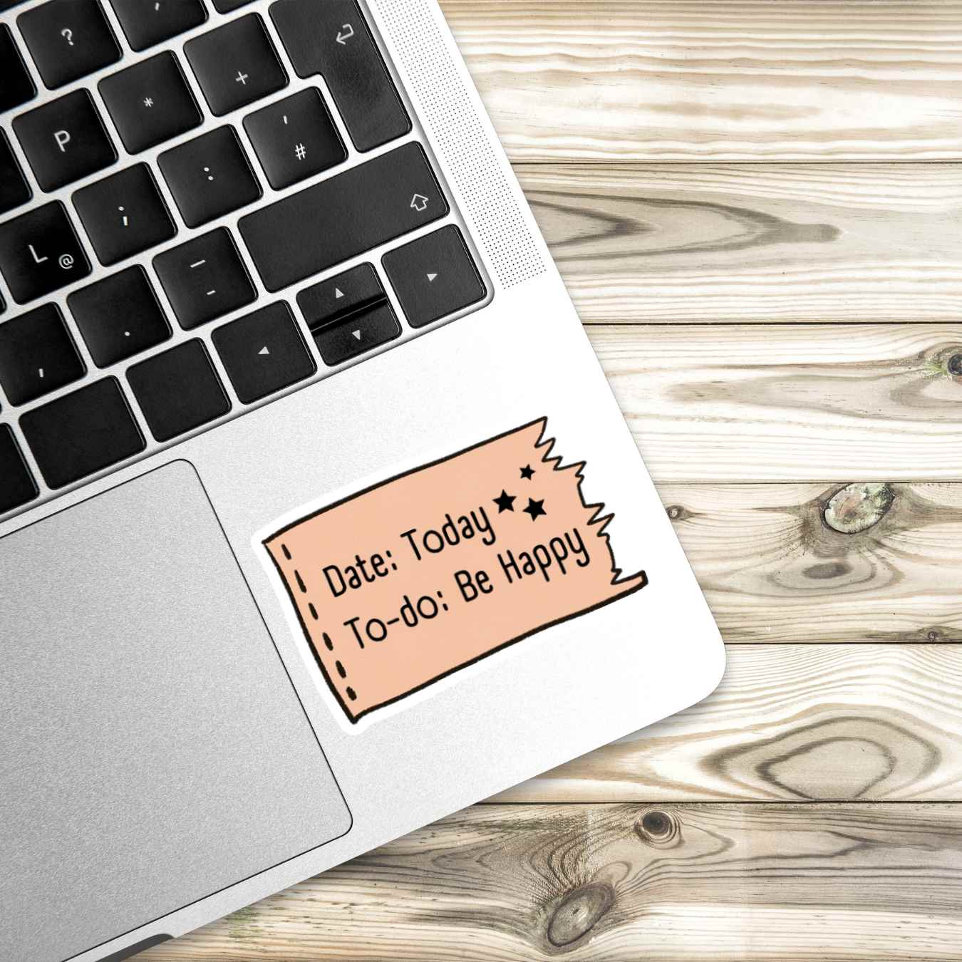 To-do: Be happy sticker