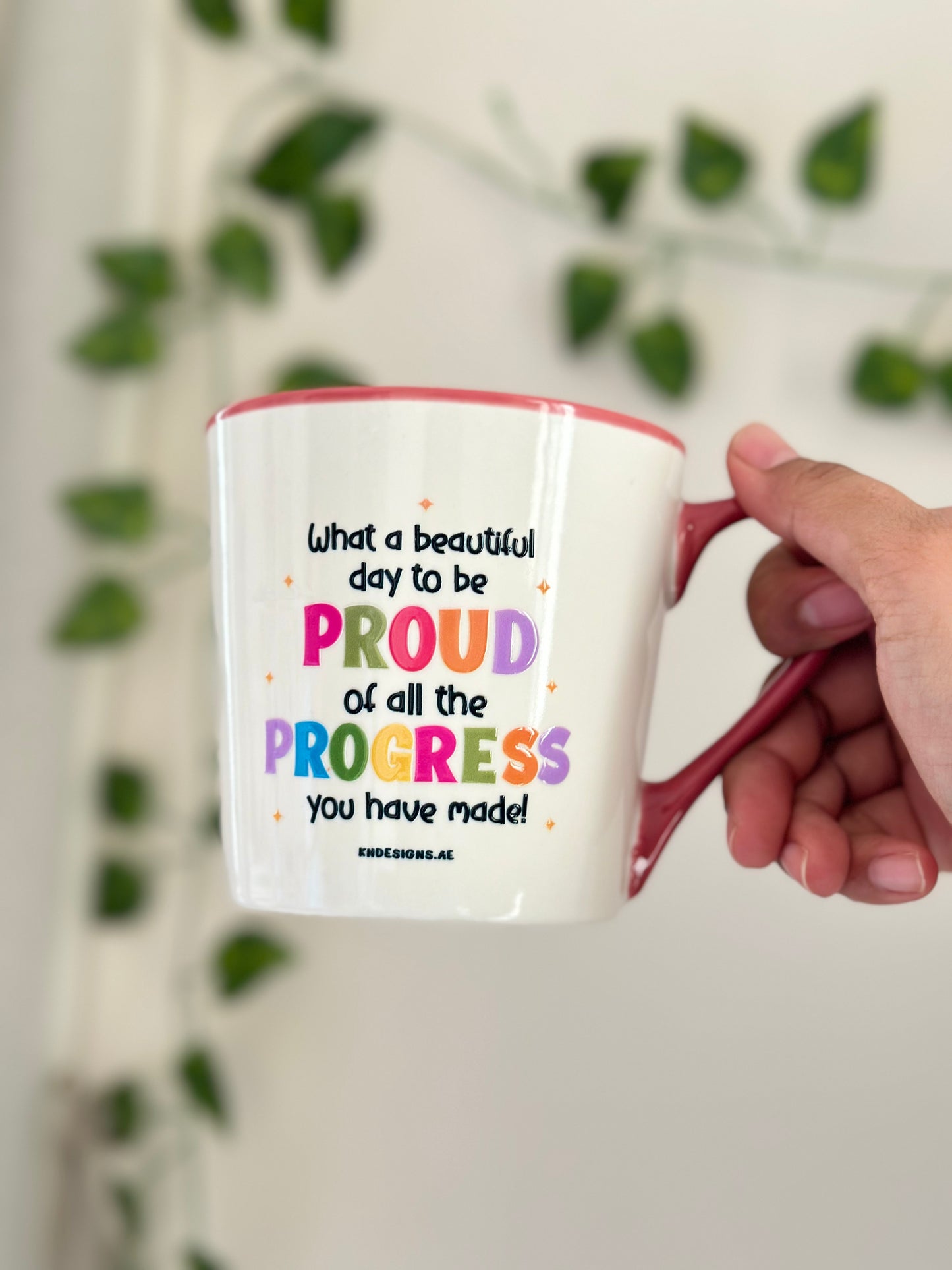 What a beautiful day to be proud of all the progress you have made