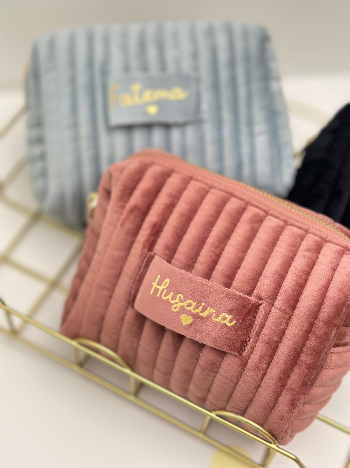 Personalized Velvet Pouch