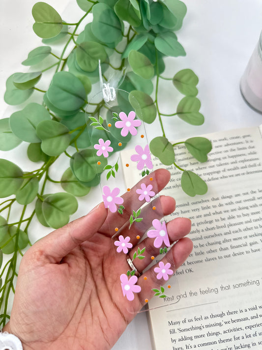 Pink Daisies - bookmark