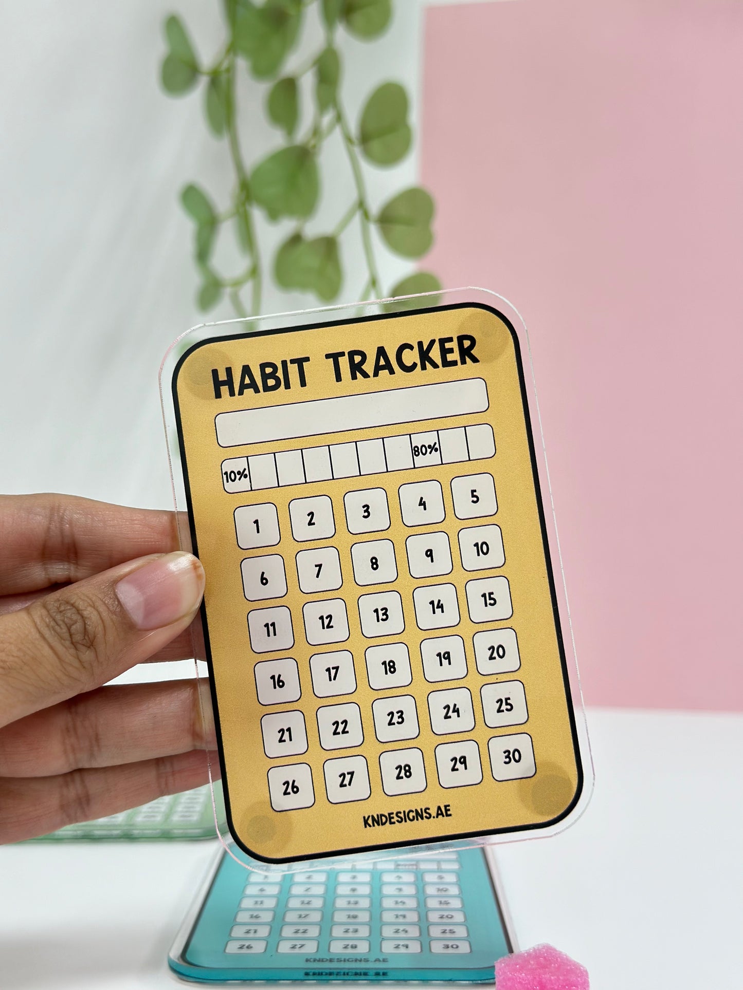 Habit Tracker Magnets