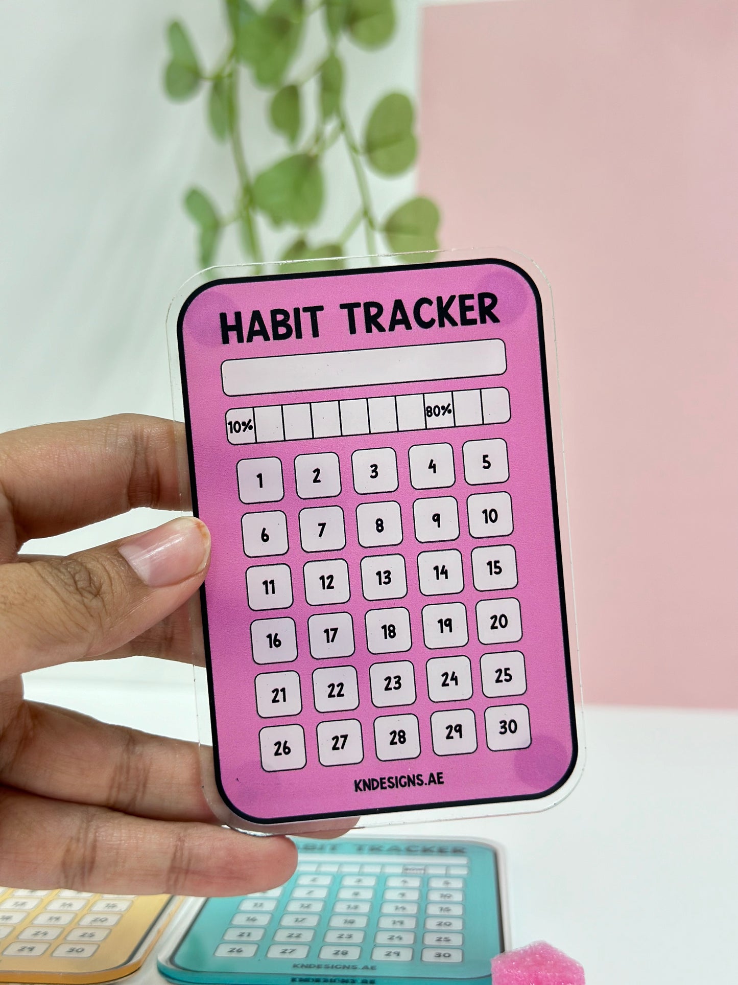 Habit Tracker Magnets