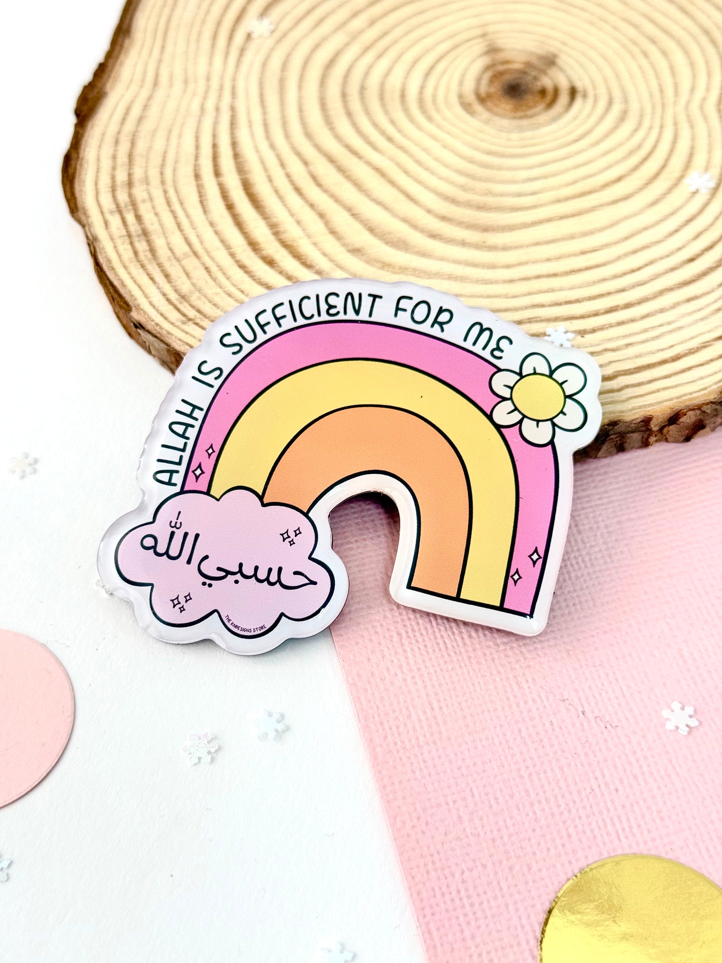 Allah is sufficient for me - Hasbiallah - Acrylic magnet