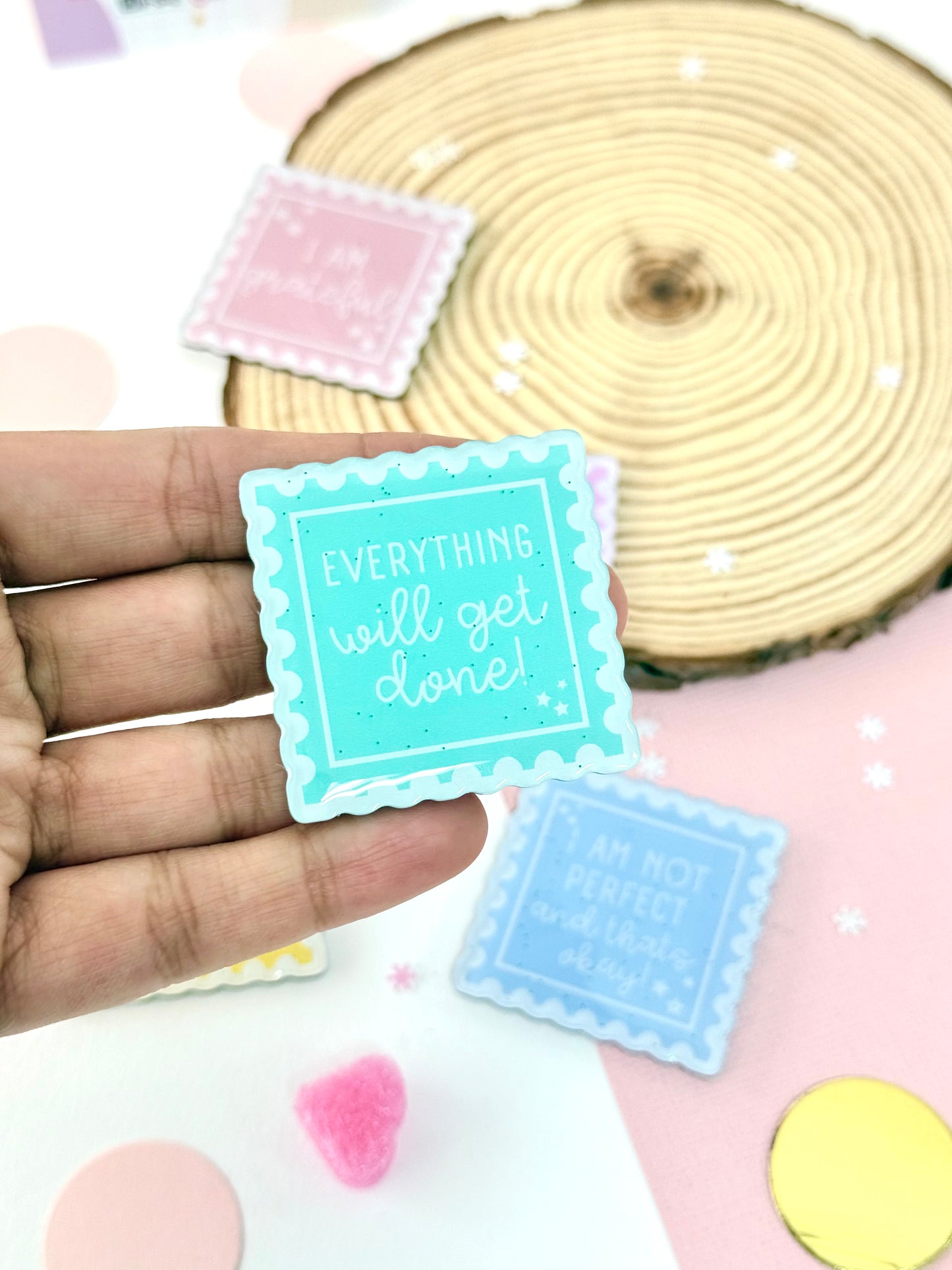 Everything will get done - Acrylic Mini magnet