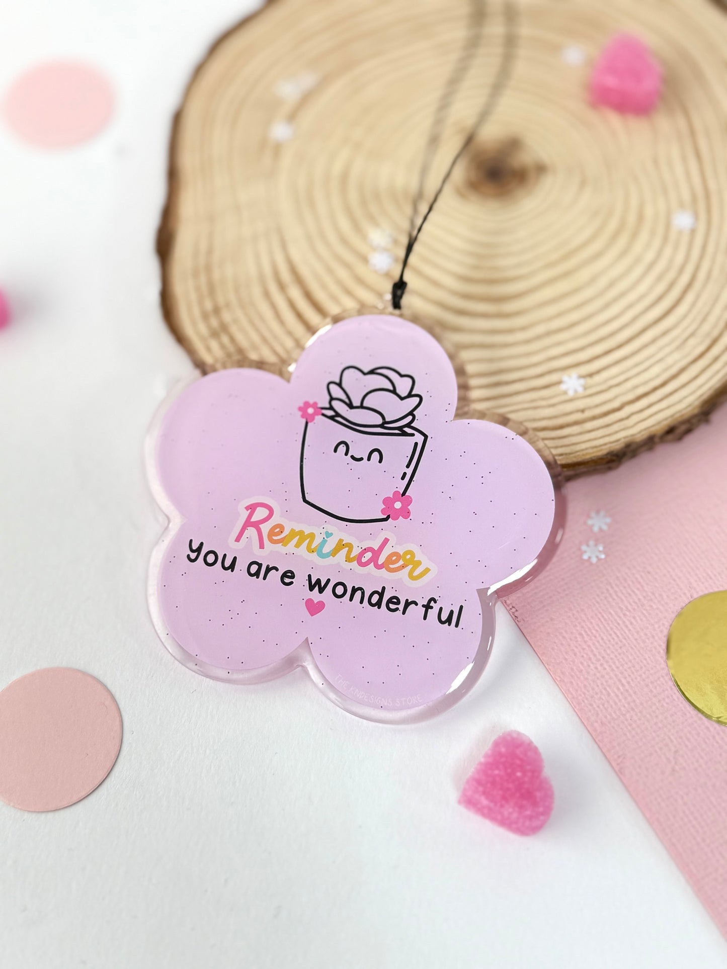 Reminder you are wonderful - Car Hanging