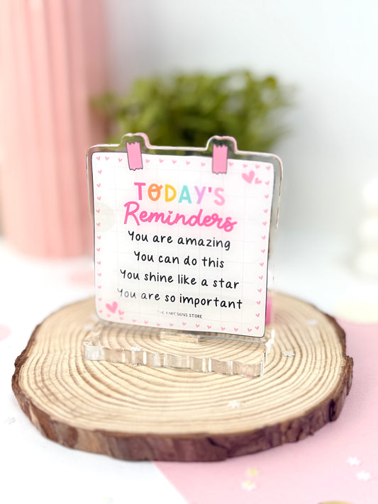 Today's reminder - Mini Motivator