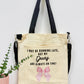 I may be running late but my duas are always on time! - Sling bag