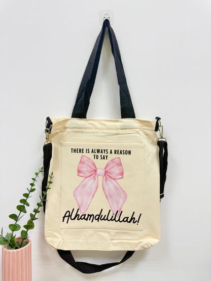 There is always a reason to say Alhamdulilah! - Sling bag