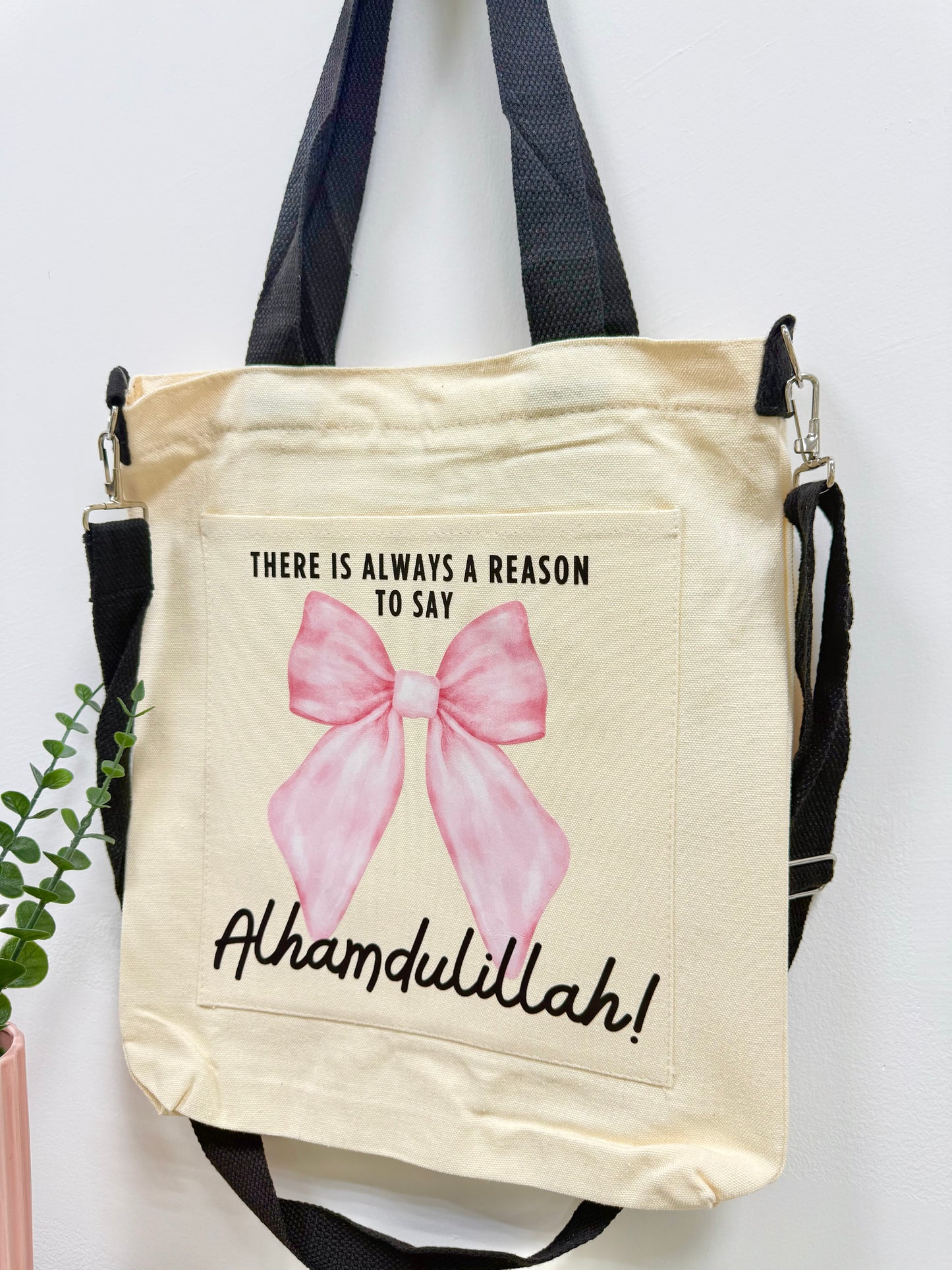 There is always a reason to say Alhamdulilah! - Sling bag