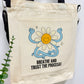 Breathe and trust the process - Sling bag