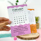 Mini Desk Affirmation Calender