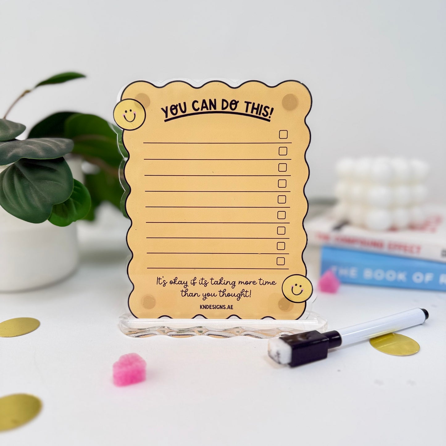 Reusable "You Can Do This" To do list