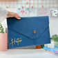 Personalized Leather Laptop Sleeve