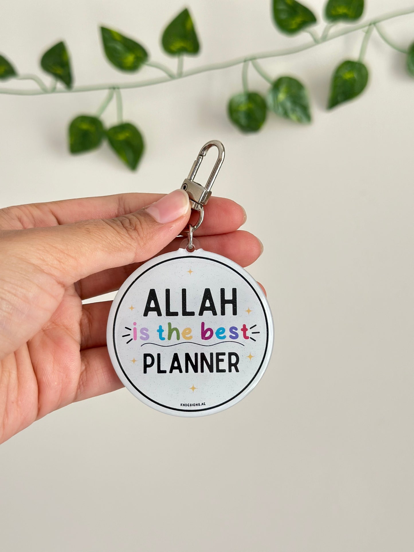 Allah is the best planner! - Acrylic keychain