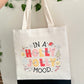 In a Holly Jolly Mood - Canvas bag