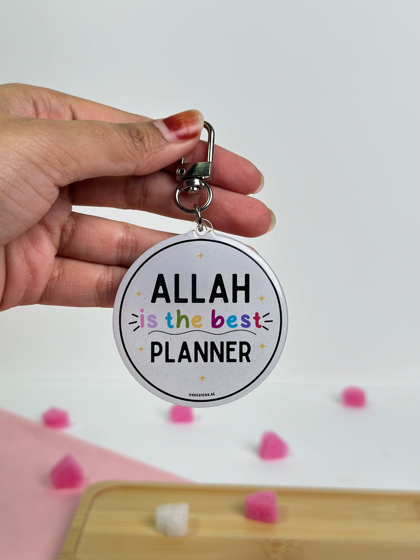 Allah is the best planner! - Acrylic keychain