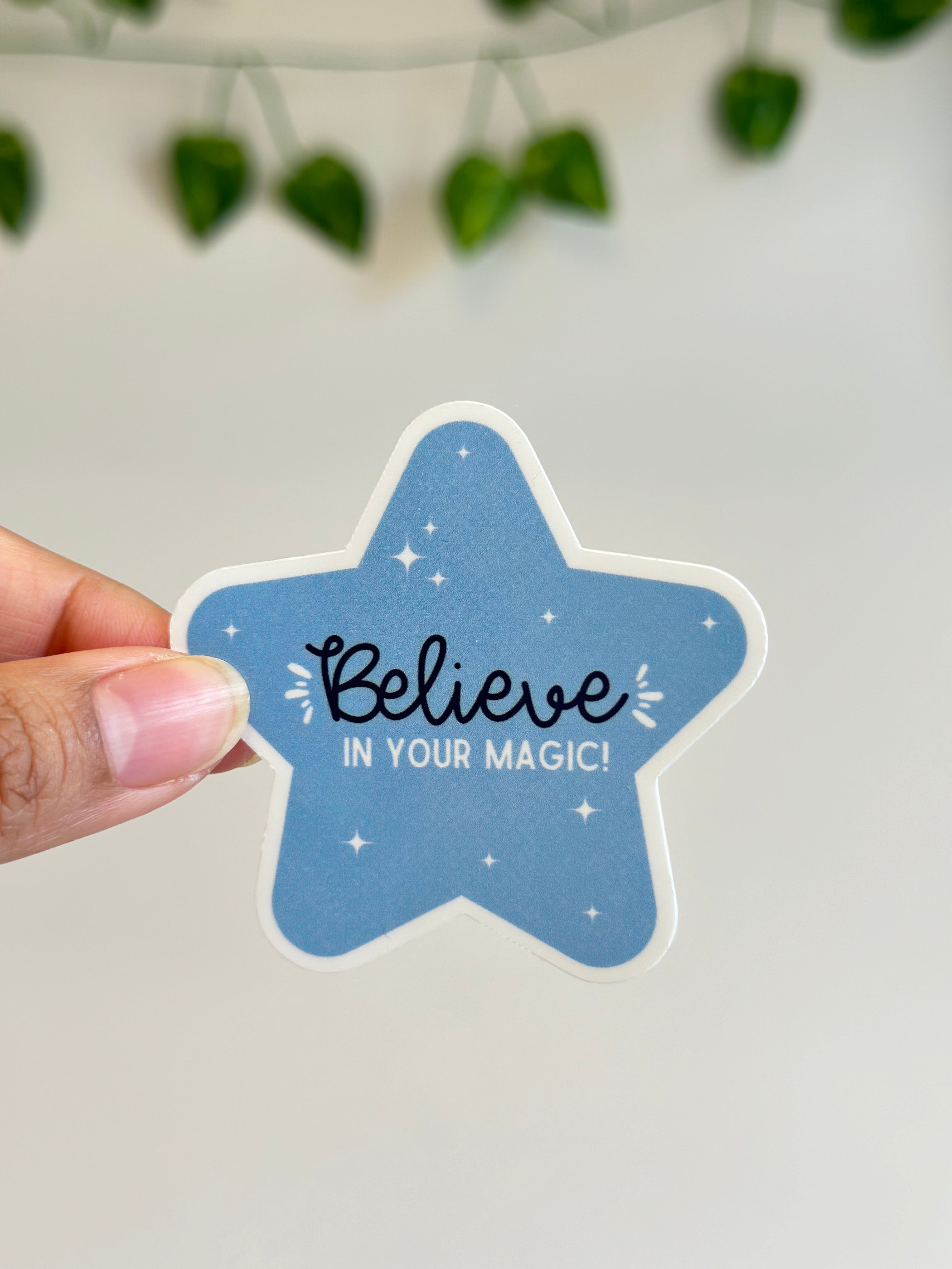 Believe in your magic Sticker – The KN Designs Store