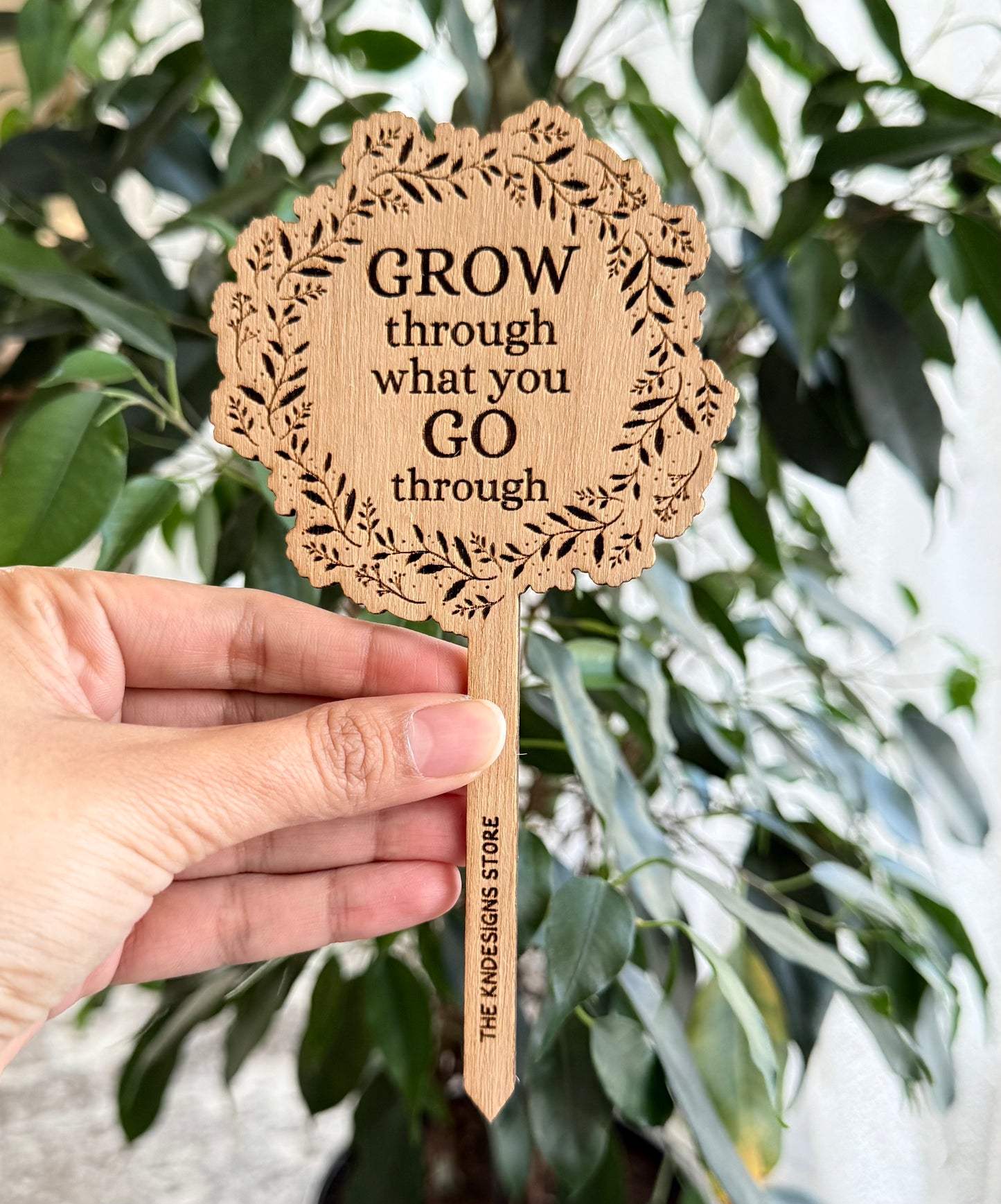 Grow through what you Go through - Plant buddies