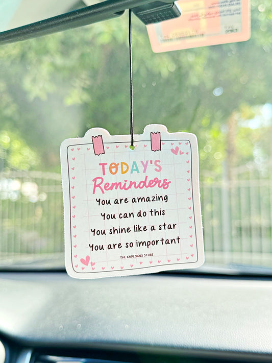 Today's reminder - Air Freshener